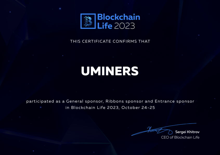 Blockchain life award