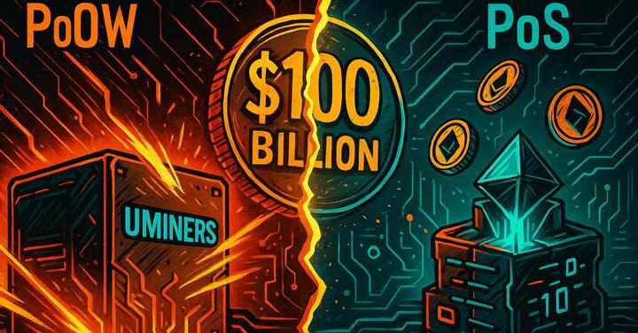 Proof-of-Work vs. Proof-of-Stake: The $100 Billion Choice Behind ...